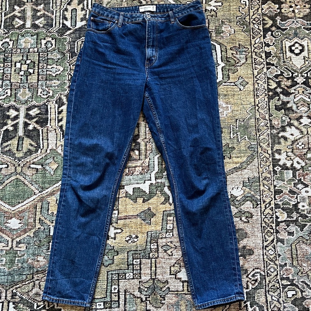 Abercrombie Curve Love Skinny High Rise Jean